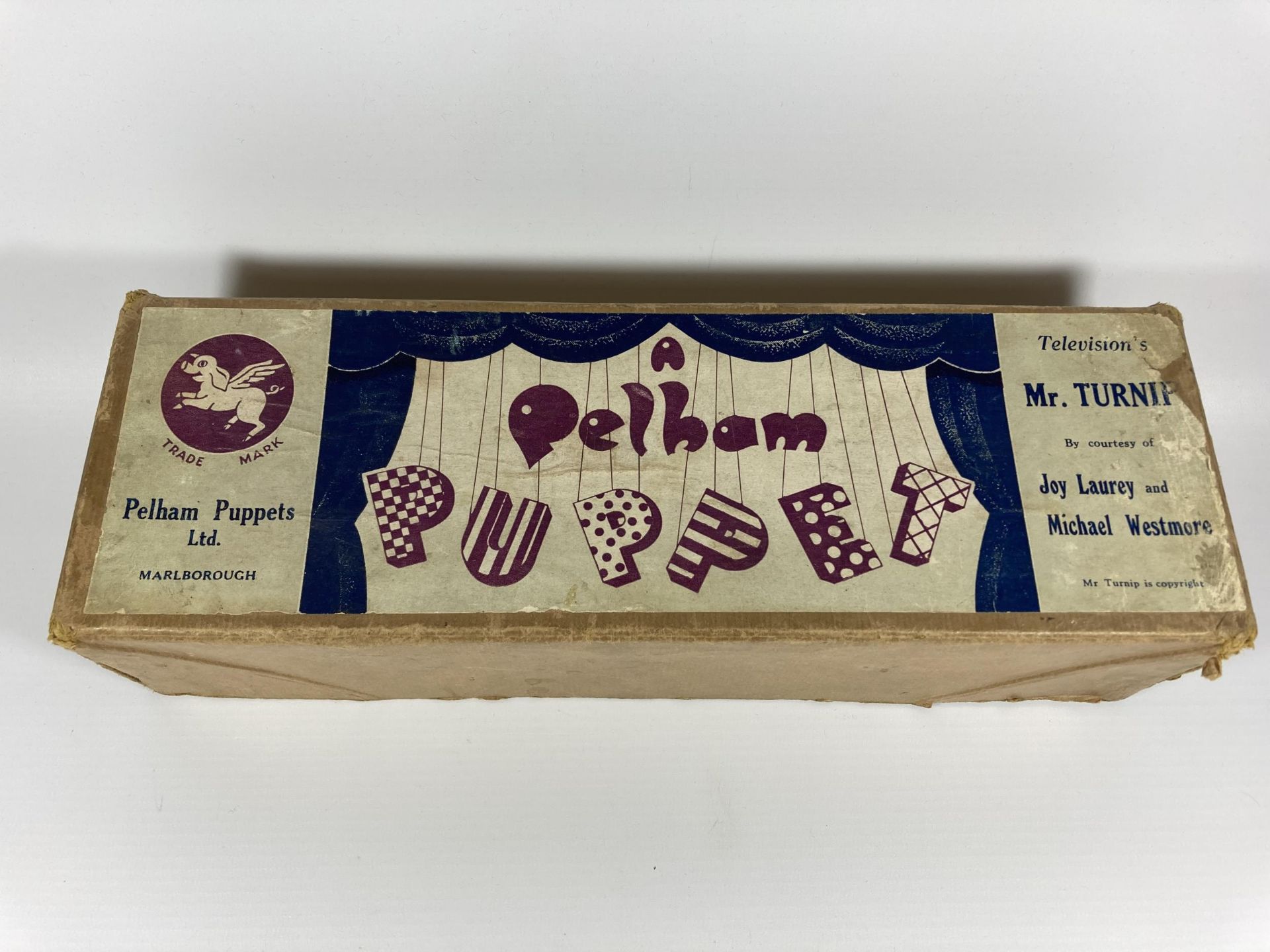 A VINTAGE PELHAM PUPPET - MR TURNIP IN ORIGINAL BOX - Image 2 of 3