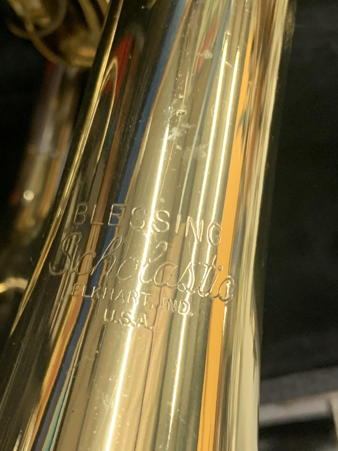 A CASED BLESSING, U.S.A SCHOLASTIC TRUMPET - Image 8 of 8