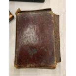A SMALL GREEK NEW TESTAMENT INSCRIBED 1844. GOOD CONDITION INSIDE A TATTY COVER. FROM A COLLECTION