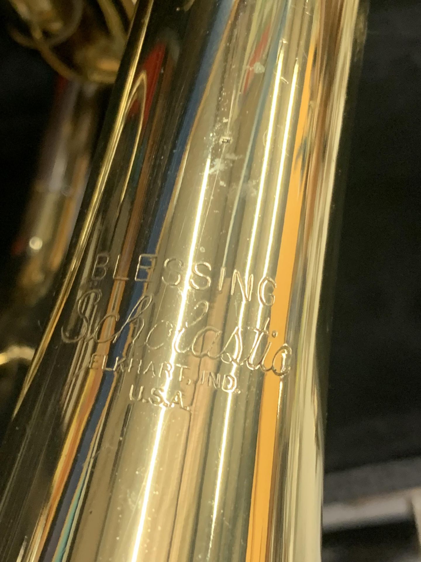 A CASED BLESSING, U.S.A SCHOLASTIC TRUMPET - Image 7 of 8