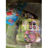 A LARGE QUANTITY OF NEW ITEMS TO INCLUDE MOSHI MONSTERS REWARD CHARTS, FIGURES, TRADING CARS