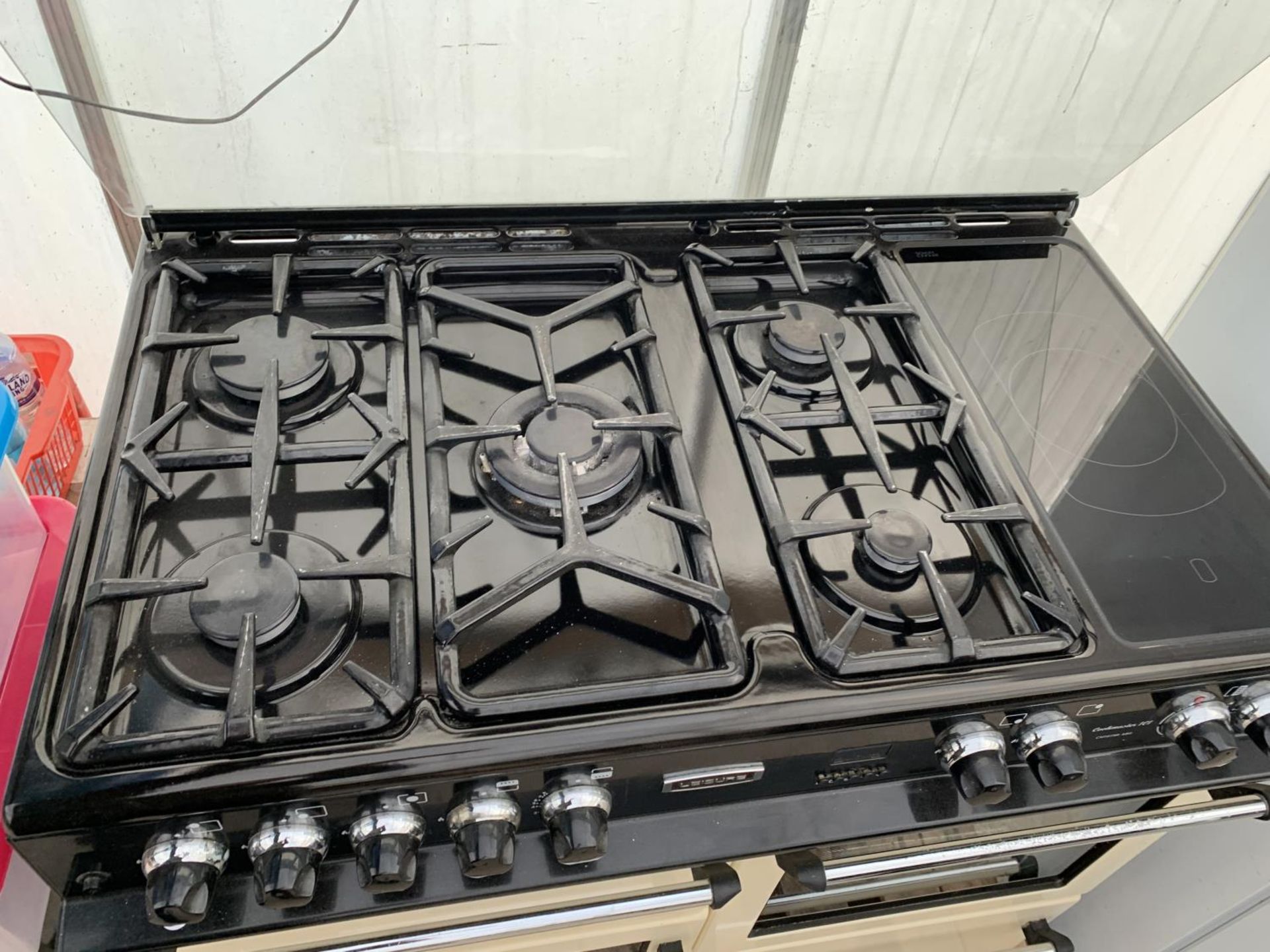 A CREAM LEISURE COOKMASTER 101 GAS RANGE COOKER (LENGTH 100CM) - Image 3 of 6