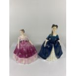 TWO FIGURES - COALPORT KIMBERLEY & ROYAL DOULTON DEBBIE HN2385