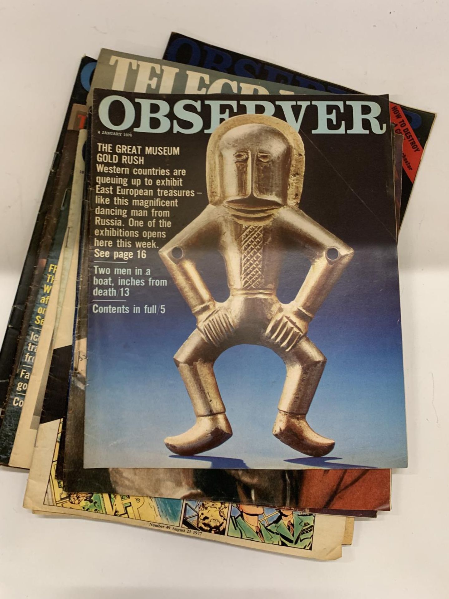A QUANTITY OF 1970'S OBSERVER, ETC MAGAZINES - 18 IN TOTAL - Image 4 of 8