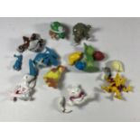 A MIXED LOT OF POKEMON FIGURES