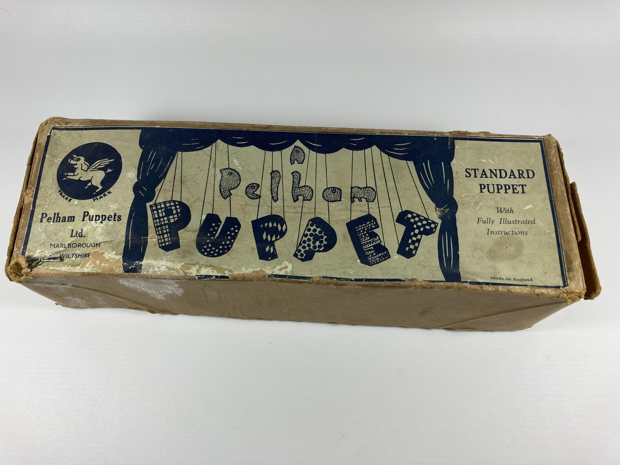 A VINTAGE 1950'S PELHAM PUPPET - MACBOOZLE IN ORIGINAL BOX - Image 2 of 4