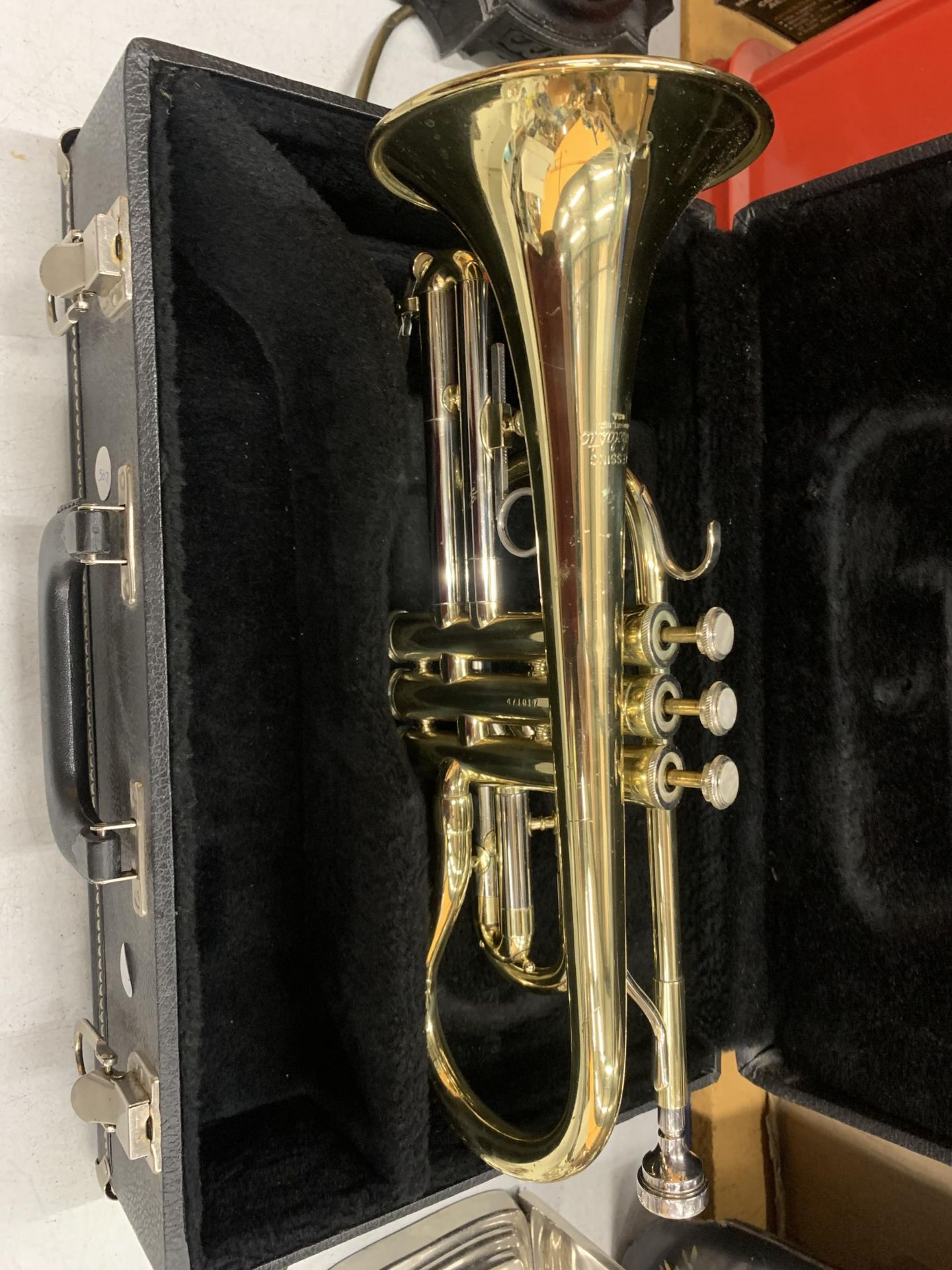 A CASED BLESSING, U.S.A SCHOLASTIC TRUMPET - Image 5 of 8