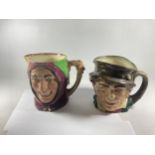 TWO ROYAL DOULTON TOBY JUGS TO INCLUDE PADDY AND TOUCHSTONE