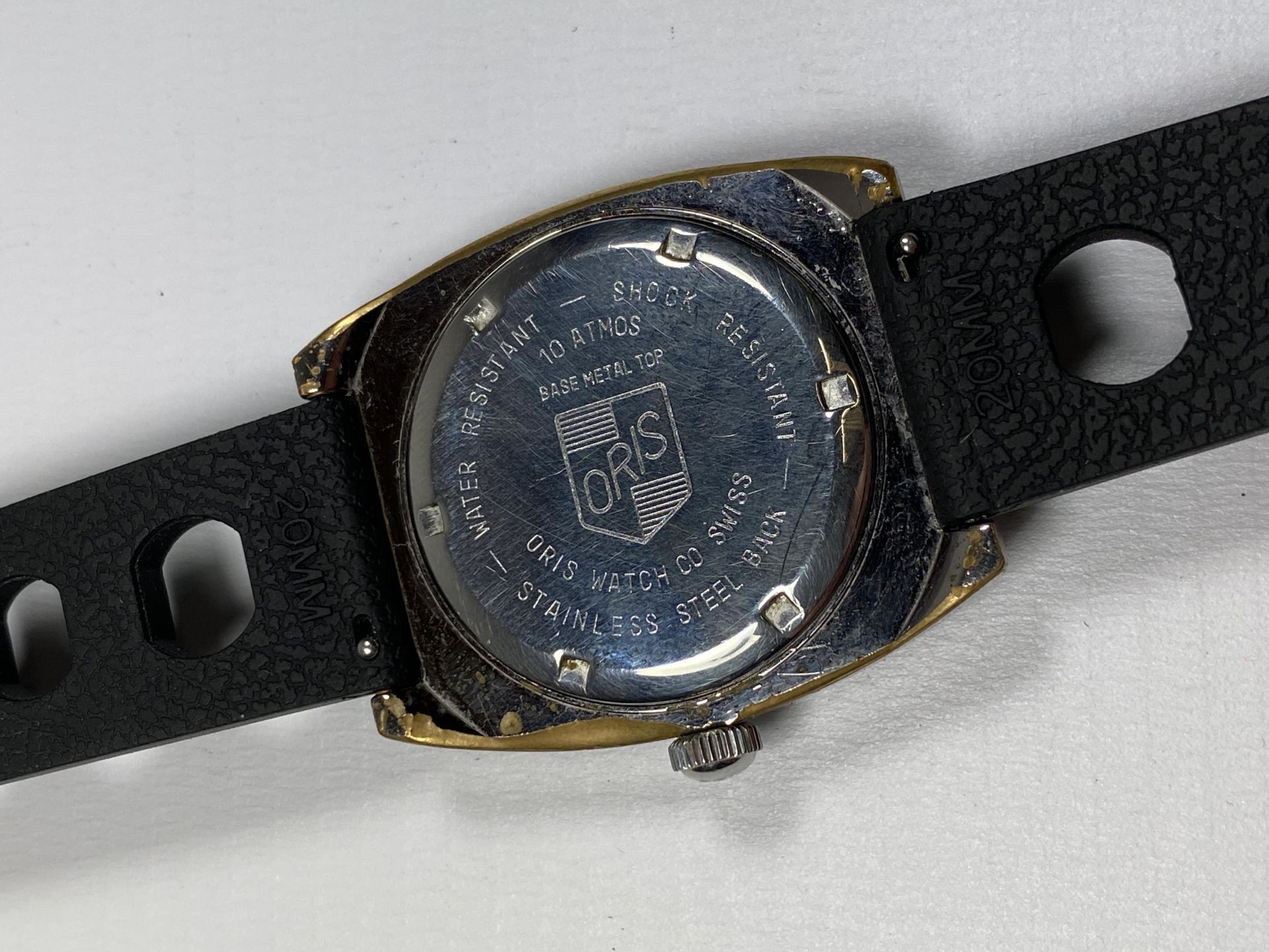 A VINTAGE ORIS SUPER DIVERS WATCH WITH ORIGINAL BOX & GUARANTEE - Image 7 of 7