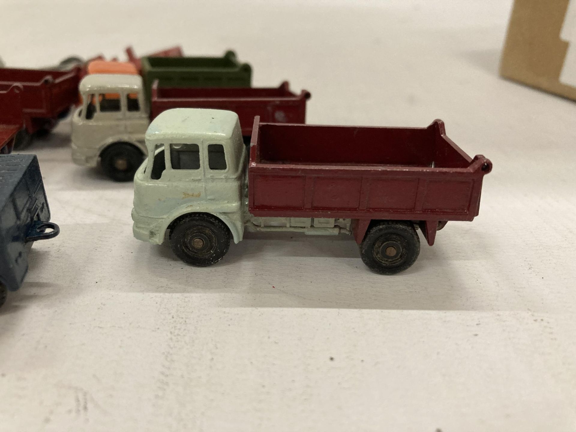 SEVEN UNBOXED LESNEY MATCHBOX LORRY MODELS - Image 3 of 4