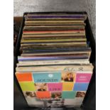 A LARGE COLLECTION OF VARIOUS LPS TO INCLUDE SUPERTRAMP, BLUE MINK, FOLK 66, GENE VINCENT ETC