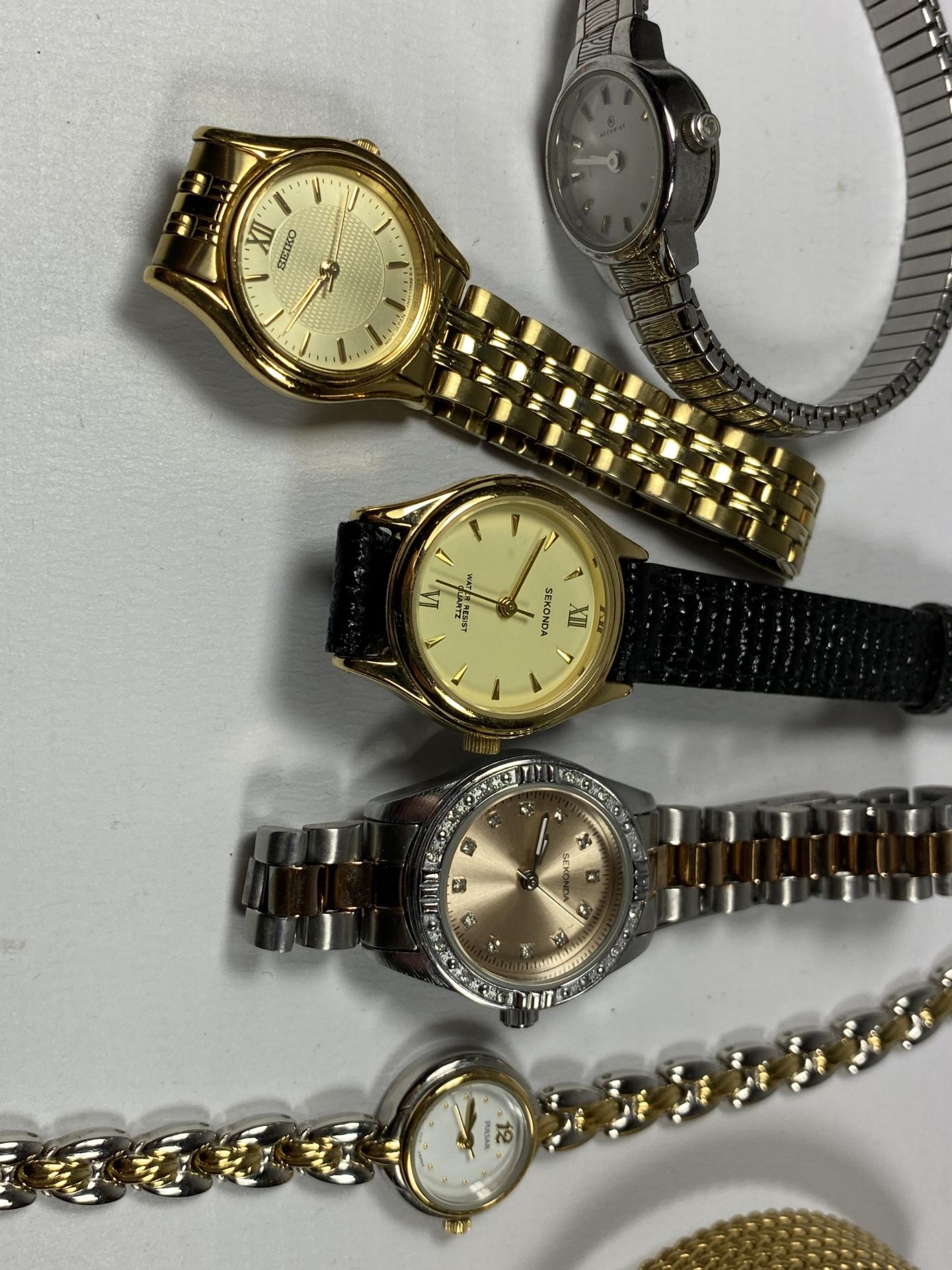 A MIXED LOT OF ASSORTED LADIES WATCHES - Image 2 of 2