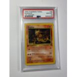 A PSA 1999 1ST EDITION MAGMAR FOSSIL 39/62 POKEMON CARD - GRADED 10