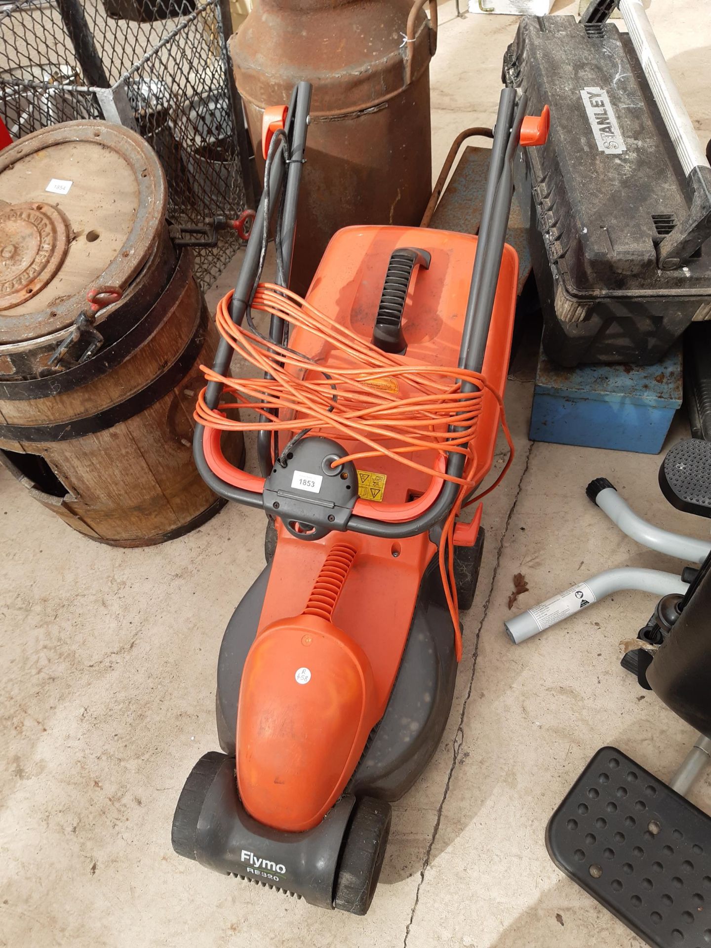 A FLYMO RE320 ELECTRIC LAWN MOWER