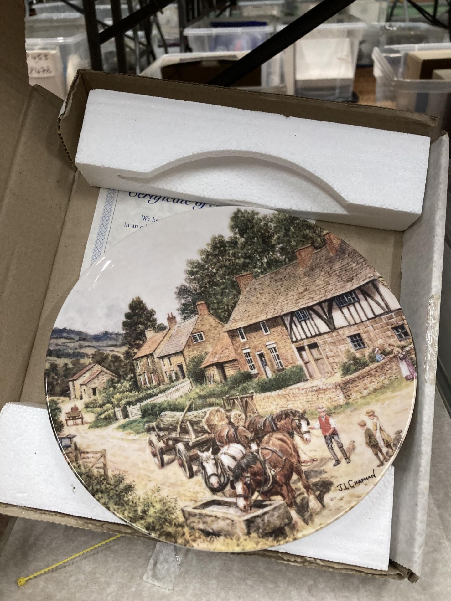 THREE BOXES OF ASSORTED BOXED COLLECTORS PLATES - Image 5 of 8