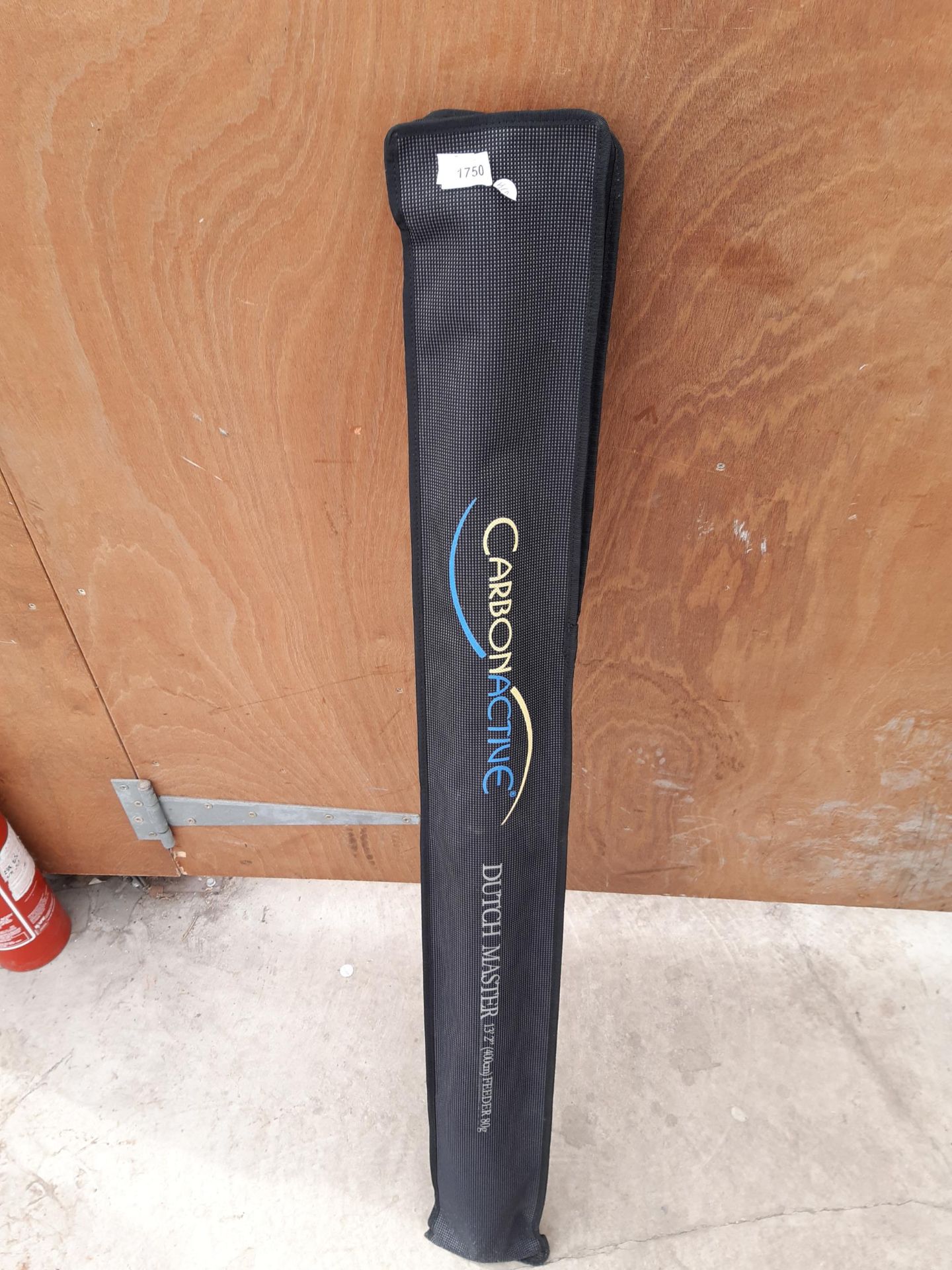 A PRESTON INNOVATION CARBON ACTIDE FISHING ROD, A DUTCHMASTER 13FT 2" FEEDER 80GMS AND THREE TIPS.