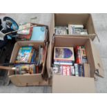 A LARGE ASSORTMENT OF VINTAGE BOOKS