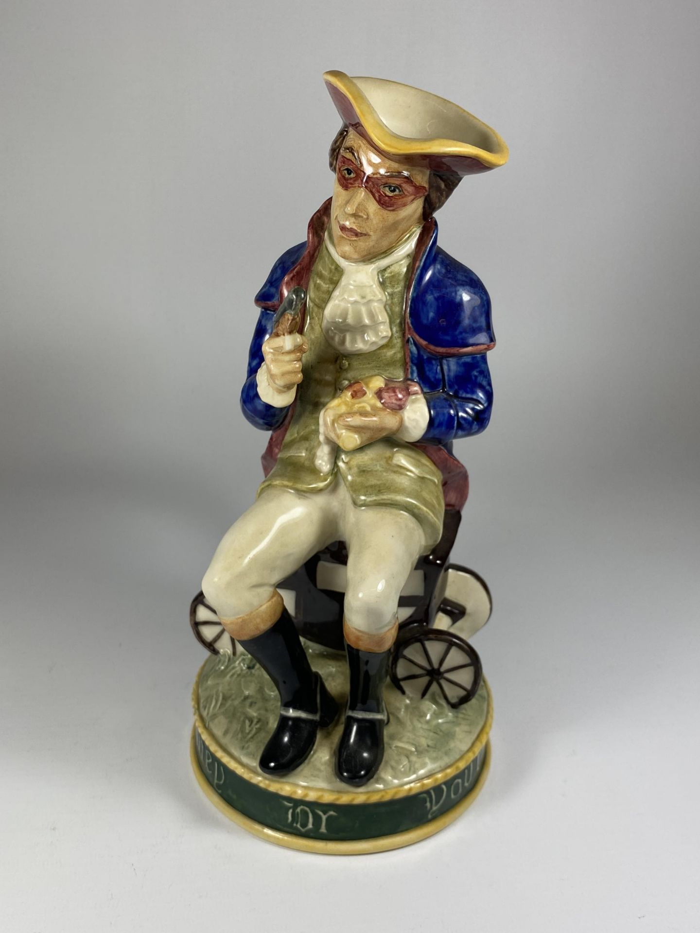 A LIMITED EDITION KEVIN FRANCIS DICK TURPIN TOBY JUG, NO. 89 OF 250
