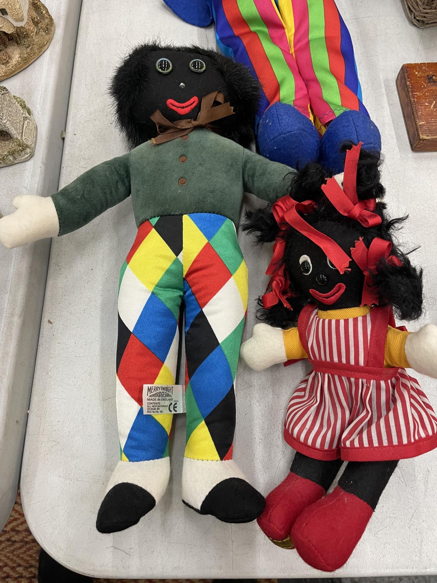 THREE VINTAGE ROBERTSONS JAM SOFT TOY FIGURES, TWO BEING MERRYTHOUGHT - Image 2 of 5
