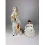 TWO ROYAL DOULTON FIGURES - ELIZA FARREN COUNTESS OF DERBY, HN3442 & AMANDA, HN3635