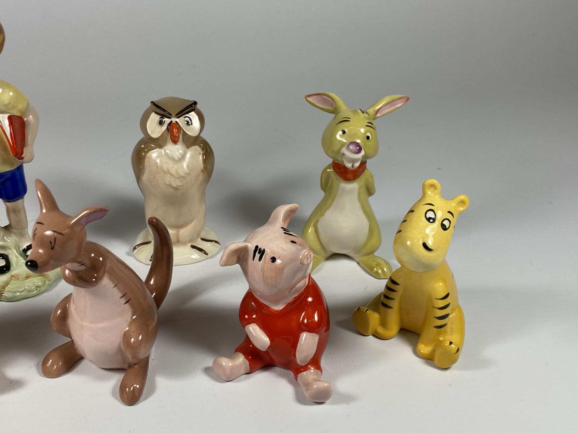 A SET OF EIGHT BESWICK WALT DISNEY WINNIE THE POOH FIGURES - Image 3 of 6