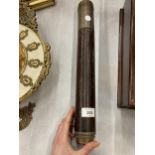 A VINTAGE LEATHER BOUND TELESCOPE