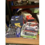 A MIXED LOT TO INCLUDE PLAYSTATION AND X BOX GAMES, DVD'S, THE OFFICIAL ENGLAND MEDAL COLLECTION