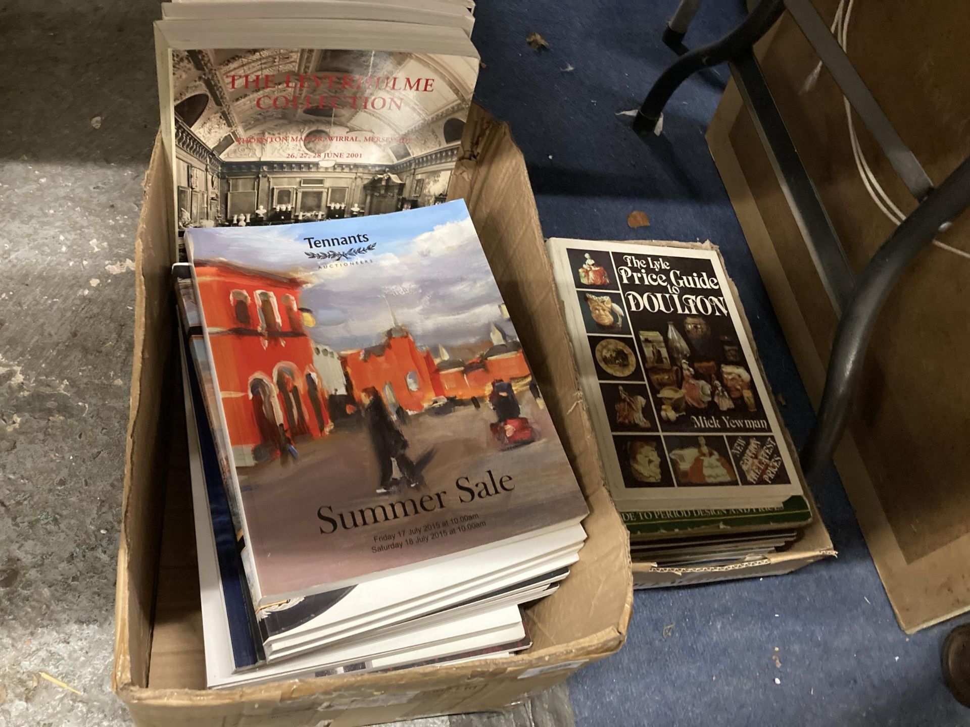 A LARGE QUANTITY OF PAST AUCTION CATALOGUES