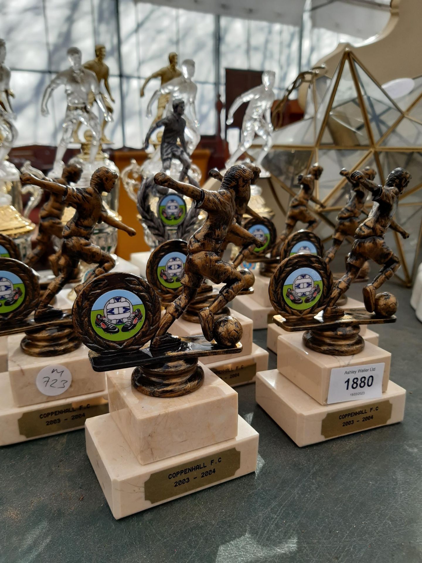 AN ASSORTMENT OF SPORTS TROPHIES - Image 3 of 3