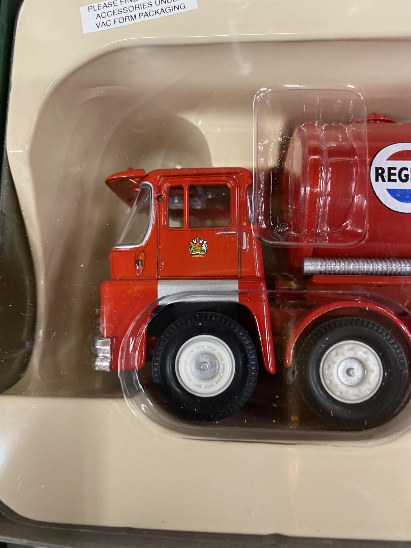 A BOXED CORGI MODEL FUELLING THE FIFTY GUY INVINCIBLE TANKER REGENT OIL COMPANY - Image 2 of 4