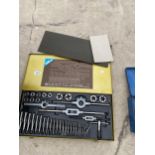 A BELIEVED COMPLETE HILKA 41 PIECE 'MM' TAP AND DIE SET