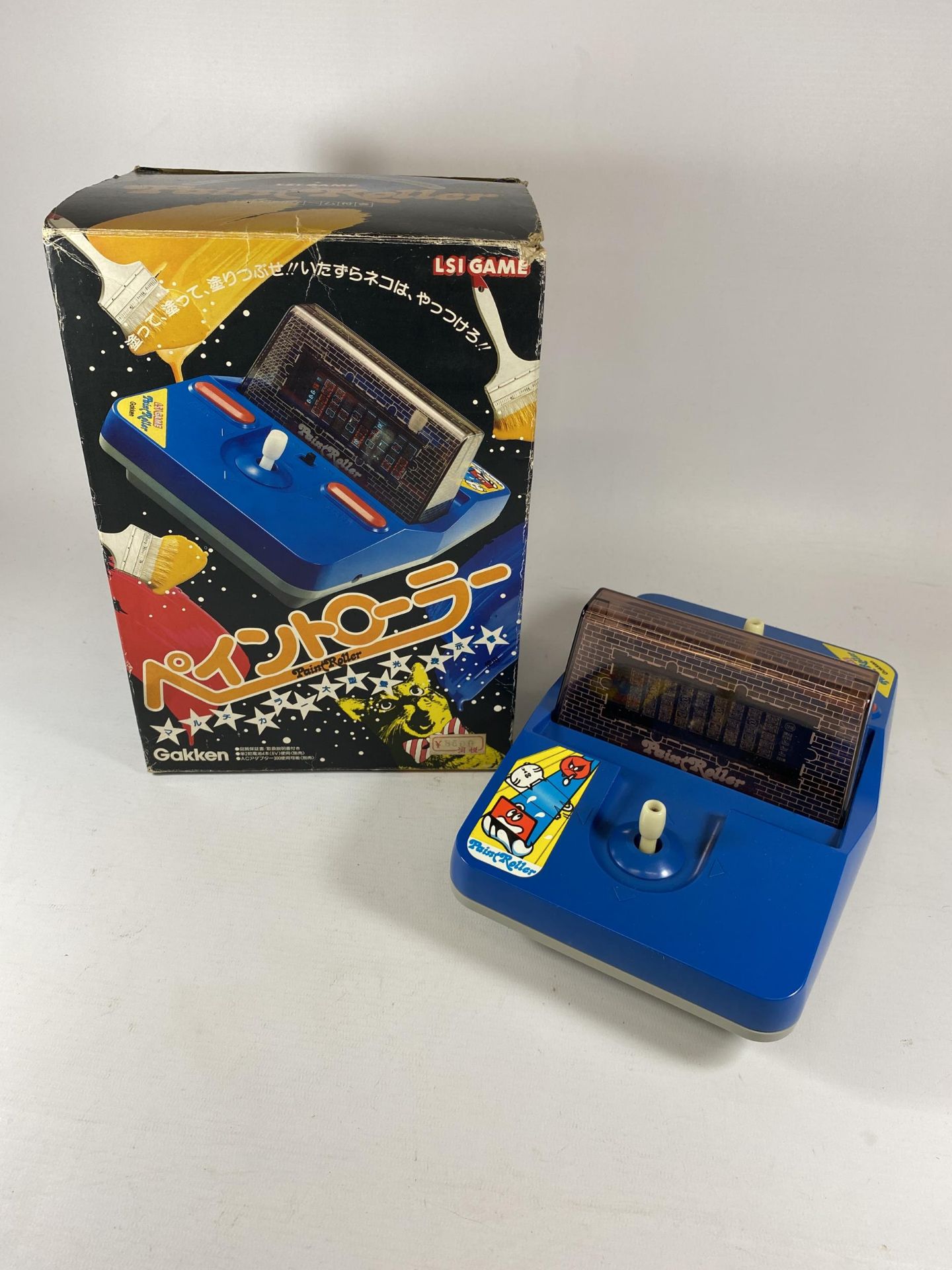 A RARE BOXED RETRO GAKKEN LSI ARCADE GAME