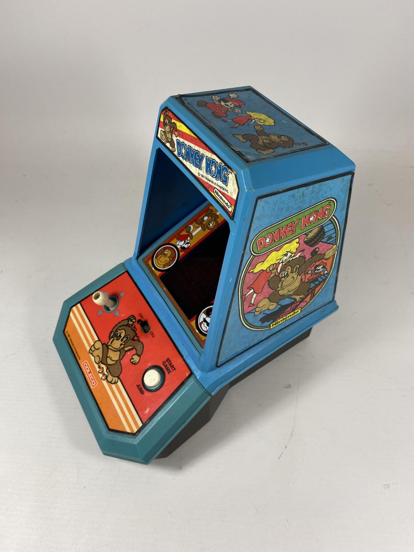 A RETRO 1981 COLECO DONKEY KONG TABLE TOP ARCADE GAME - Image 2 of 6