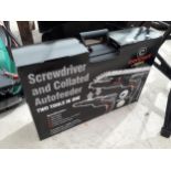 A NEW AND BOXED CONCEPT BY DUROFIX SCREWDRIVER AND COLLATED AUTOFEEDER