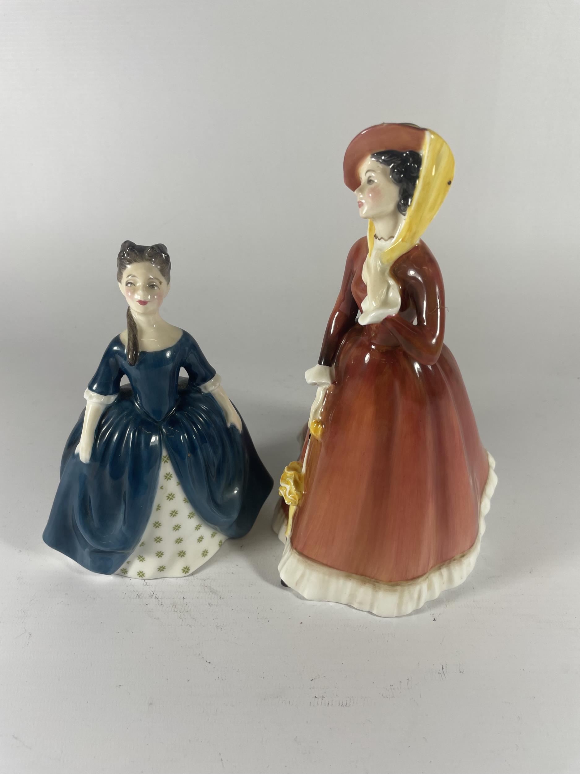 TWO ROYAL DOULTON FIGURES - DEBBIE HN2385 & JULIA HN2705