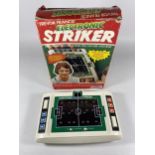 A BOXED RETRO TREVOR FRANCIS ELECTRONIC STRIKER ARCADE GAME