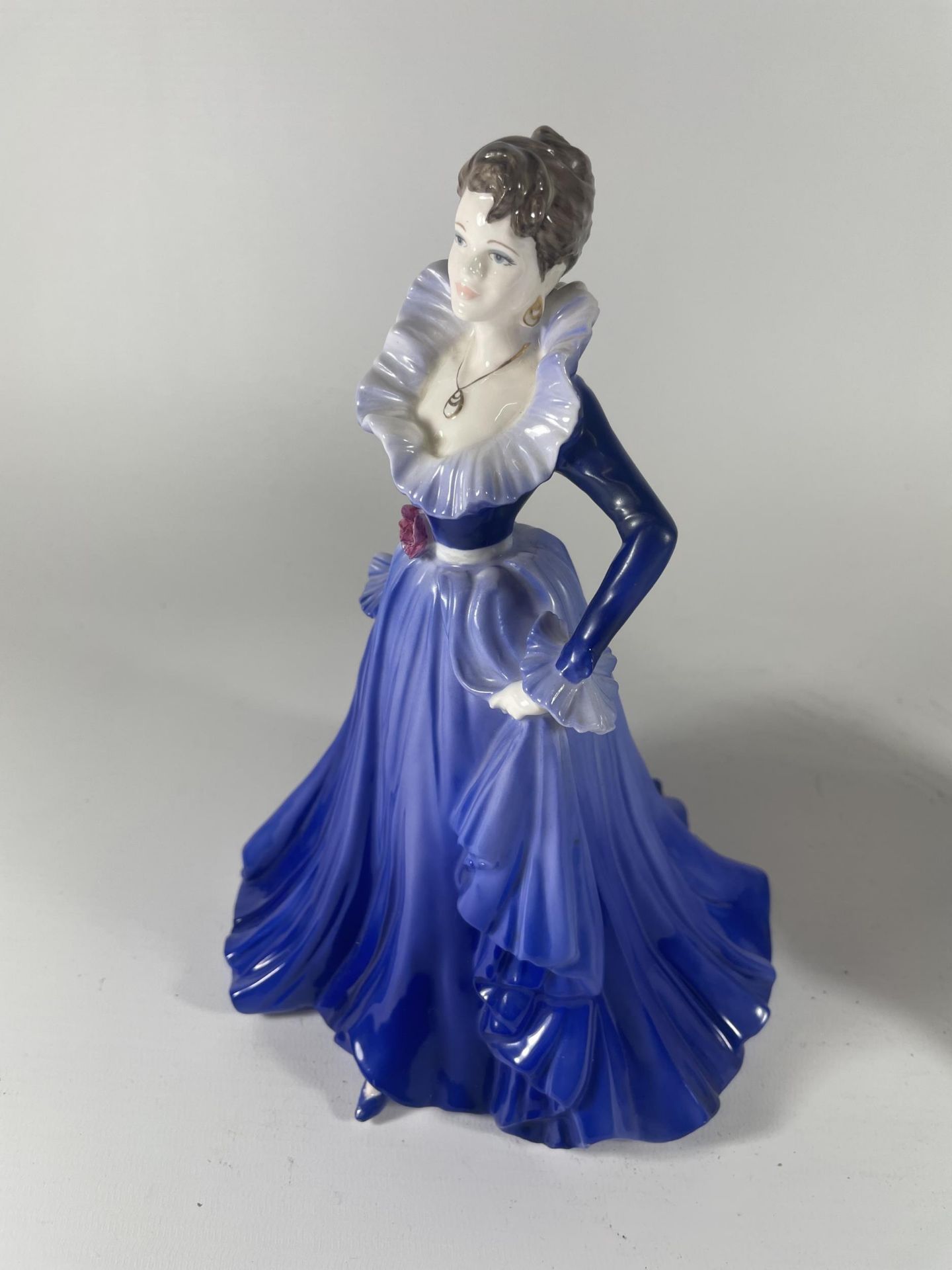 TWO COALPORT LADIES OF FASHION FIGURES - FIGURE OF THE YEAR 1997 ANNE & REGINA - Image 2 of 4