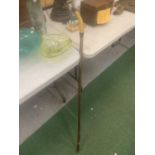 A HORN HANDLED WALKING STICK