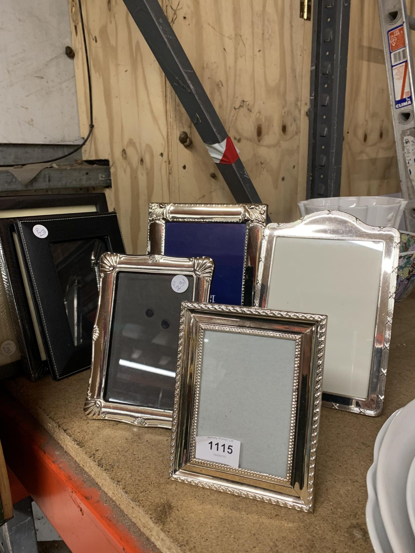 SEVEN PHOTOGRAPH FRAMES