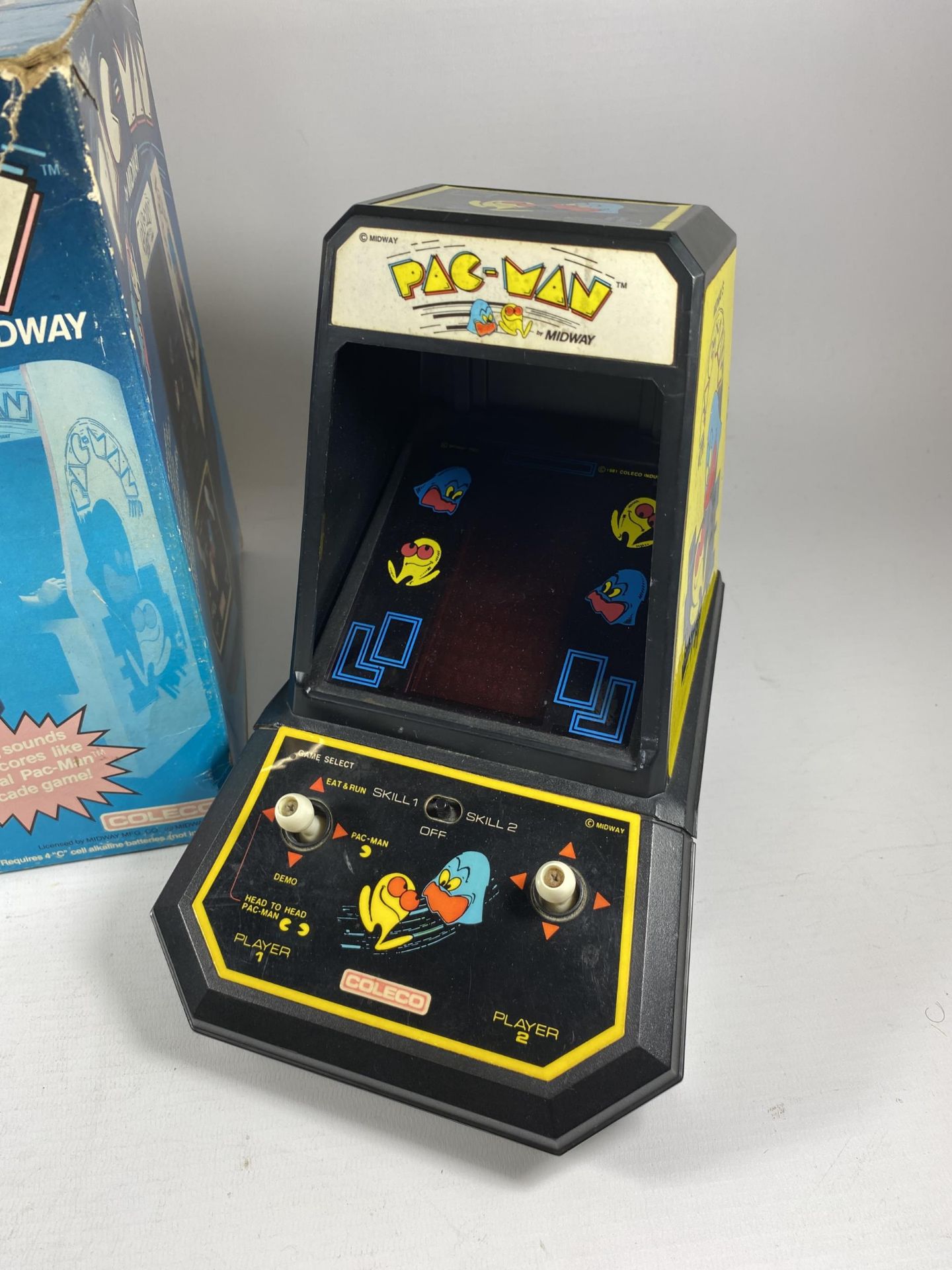 A BOXED RETRO COLECO PAC MAN BY MIDWAY ARCADE GAME - Image 2 of 4