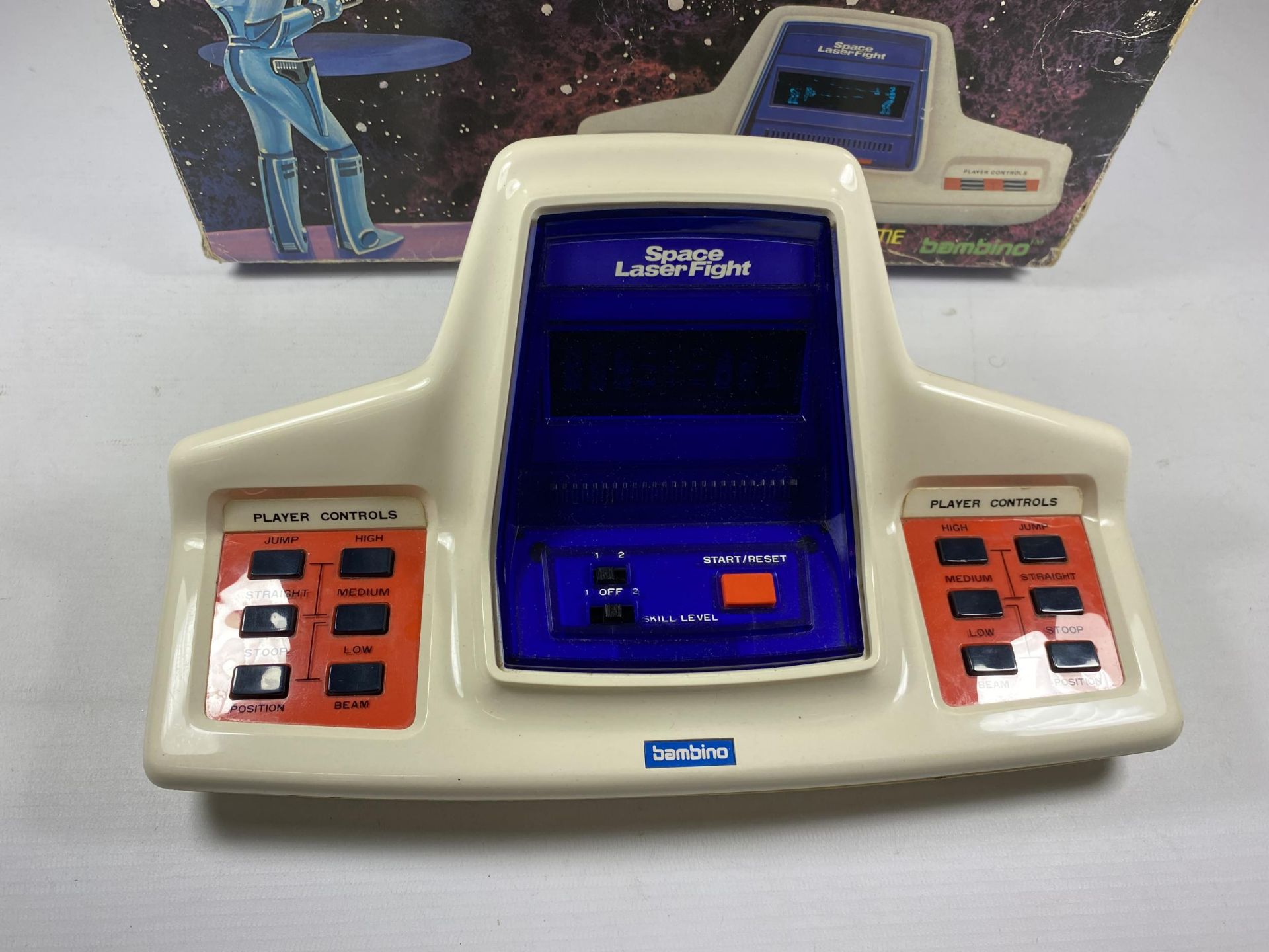 A BOXED RETRO BAMBINO SPACE LASER FIGHT ARCADE GAME - Image 3 of 3