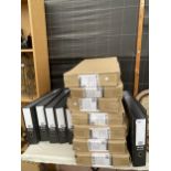 A LARGE QUANTITY OF LEVER ARCH FILES
