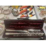 A 'BUFFET CRAMPON' PARIS FLUTE IN A FITTED CASE