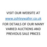 END OF SALE, THANK YOU FOR YOUR BIDDING. OUR NEXT SALE IS ON THE 12TH, 13TH AND 14TH APRIL 2023