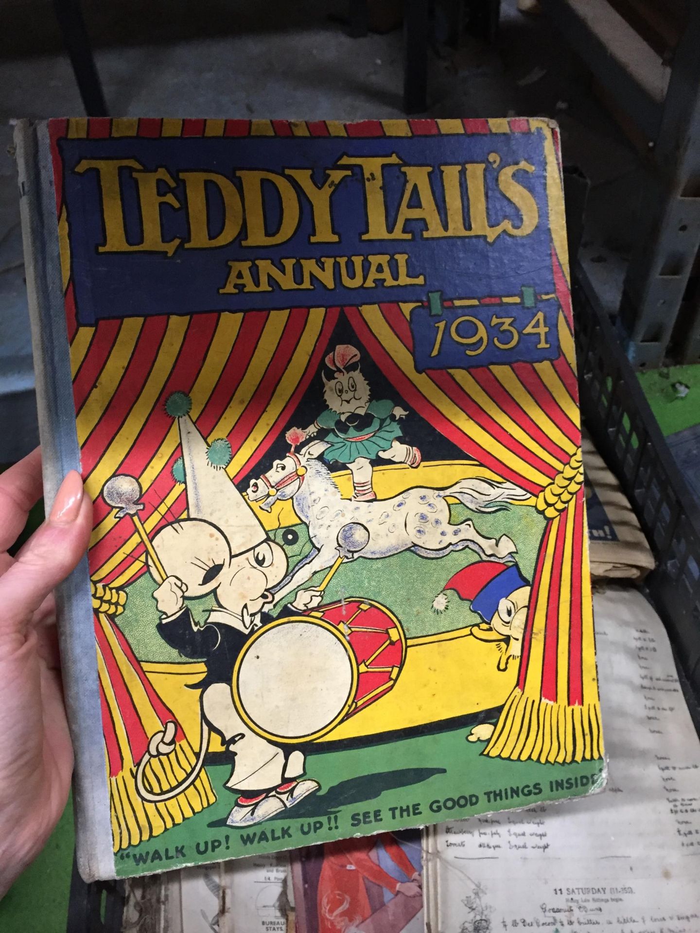 A BUNDLE OF THE MAGNET COMICS WITH BILLY BUNTER TOGETHER WITH A 1934 TEDDY TAILS ANNUAL - Bild 2 aus 3