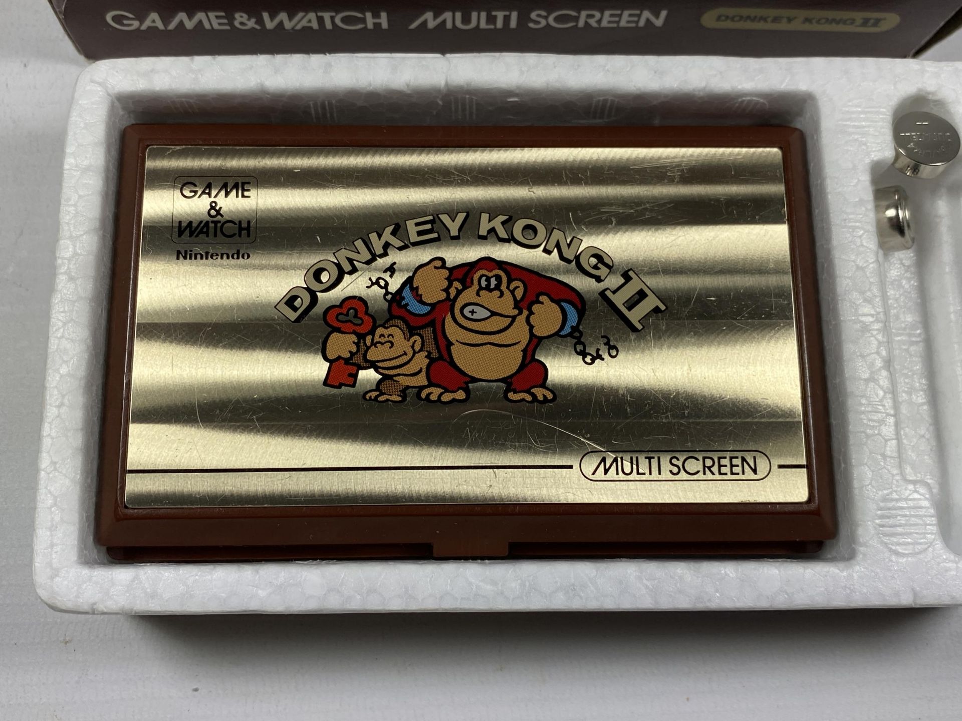 A RETRO BOXED NINTENDO CGL DONKEY KONG II GAME & WATCH - Image 2 of 3