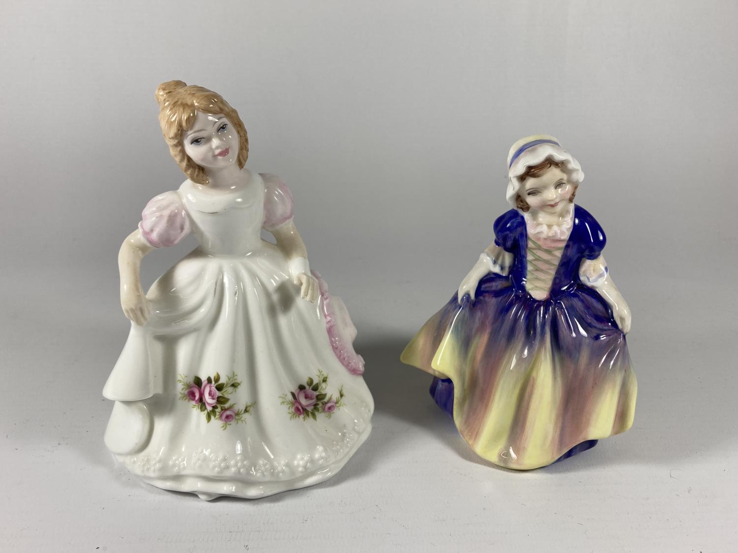 TWO ROYAL DOULTON FIGURES TO INCLUDE DINKY DO AND AMANDA