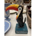 A GUINNESS TOUCAN FIGURE HEIGHT 19CM