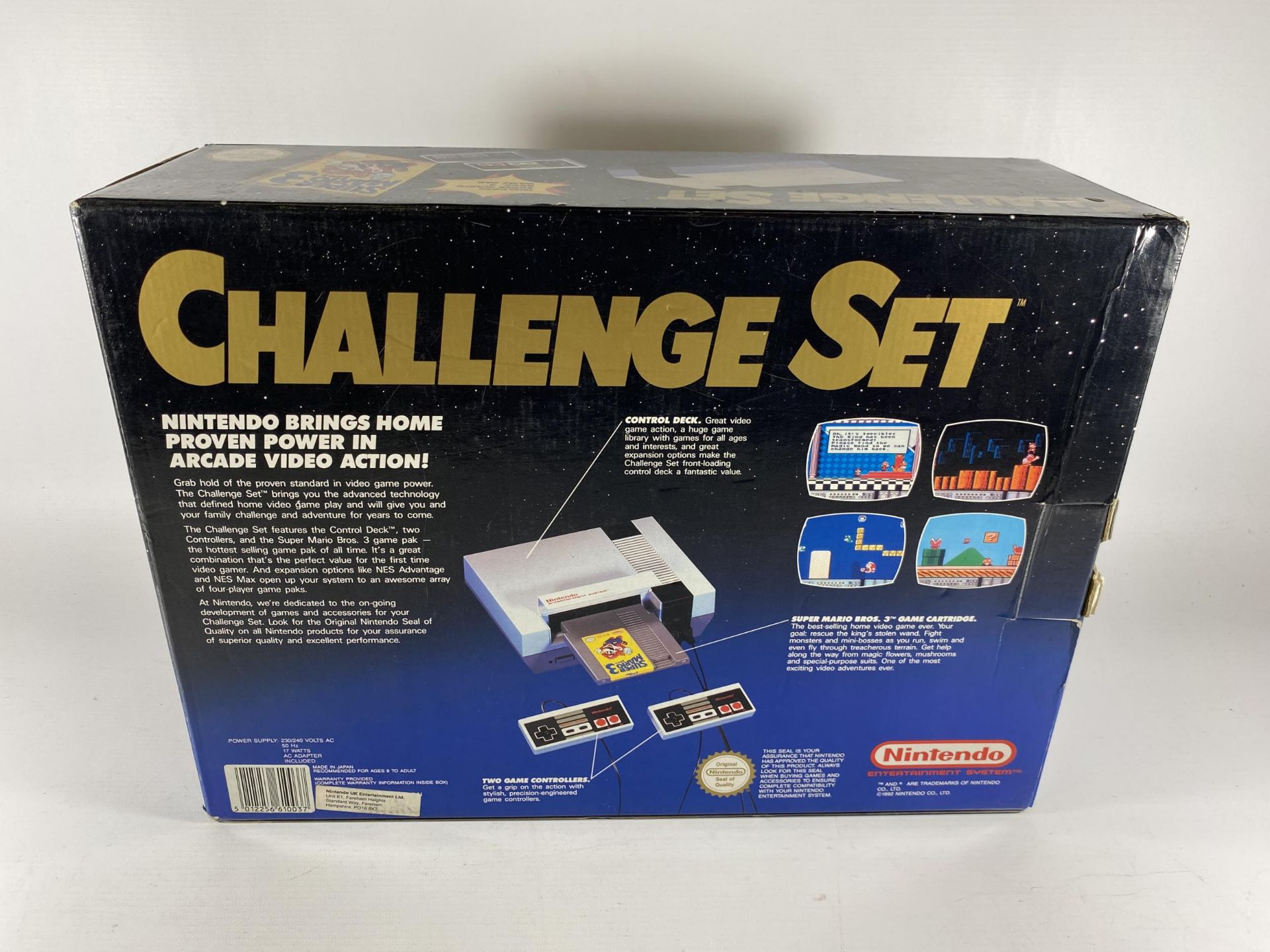 A BOXED RETRO NINTENDO NES CHALLENGE SET SUPER MARIO 3 CONSOLE - Image 4 of 5