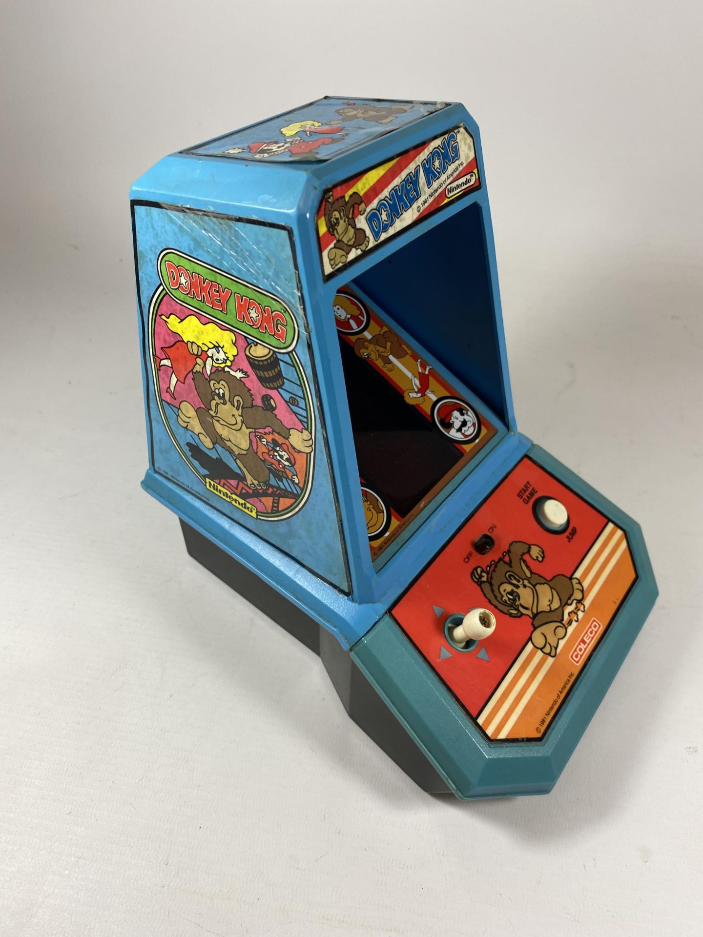 A RETRO 1981 COLECO DONKEY KONG TABLE TOP ARCADE GAME - Image 4 of 6